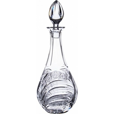 Broušená karafa na víno Bohemia Crystal brus Kometa 750ml