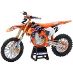 New Ray Toys Метален мотоциклет Newray - KTM 450 SX-F, Cooper Webb, 1: 12 (58353)