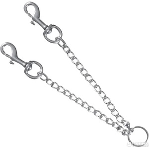 TRIXIE Twin Chain Coupler Chromed - Повод за две кучета - хромиран 42 см х 2 мм