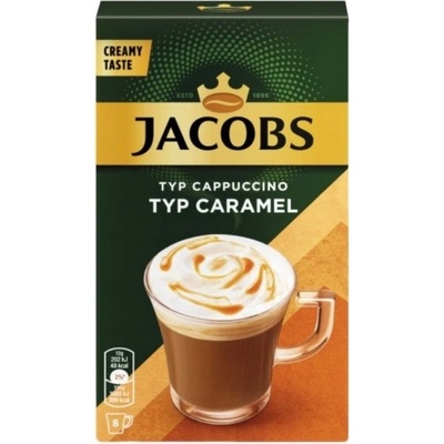 Jacobs Cappuccino Caramel 8 x 12 g