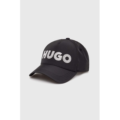 HUGO Шапка с козирка hugo в черно с апликация 50515963 (50515963)