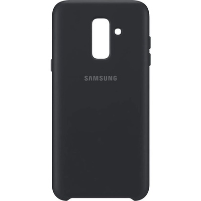 Samsung Оригинален гръб Dual Layer Cover за Samsung Galaxy A6 Plus 2018 - Черен