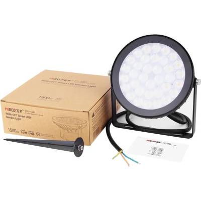 LED záhradný reflektor 15W RGB+Dual-White (2.4GHz)