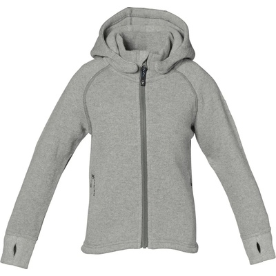 Isbjörn Детско вълнено яке Isbjörn Kid's Shaun Hoodie Wool jacket - Lunar Beam - размер 110/116 (EU) (703-3094-0213)