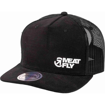Meatfly Shaun Trucker Black/White Decent Revital