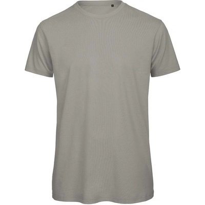 B&C Inspire T men pánske tričko Medium Fit sivé light