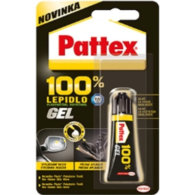 Pattex 100% lepidlo 8 g transparentní