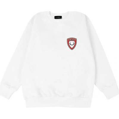 Chlapčenská mikina Erb červený menší čierna