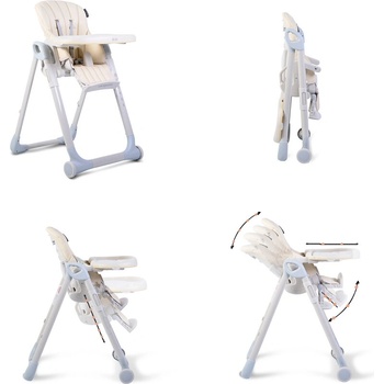 Cangaroo Детски стол за хранене I Eat бежов