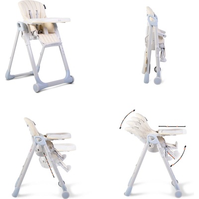 Cangaroo Детски стол за хранене I Eat бежов