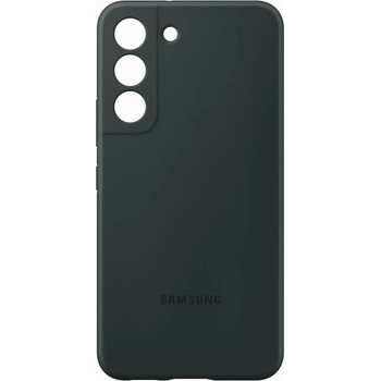 Image 1 of Samsung Оригинален гръбSamsung Silicone Cover за Galaxy S22 - Тъмно зелен, EF-PS901TGE