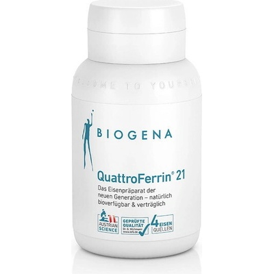 Biogena QuattroFerrin 21 g 60 kapslí