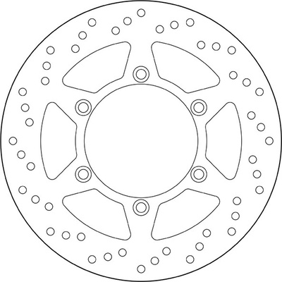 Predný brzdový kotúč Brembo SUZUKI 800 DR BIG 1991 - 1995