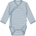 Bio Baby Бебешко боди на райе Bio Baby - Органичен памук, 50 сm, 0-1 месеца, синьо (97222119)