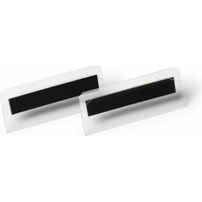 Extera Magnetické držáky etiket HARD COVER, 100 x 38 mm, transparentní