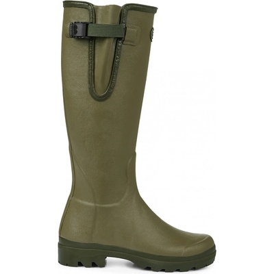 Le Chameau Дамски гумени ботуши Le chameau Women's Vierzon with Jersey Lining Wellington boots - Green Vierzon - размер 42 (EU) (131-0120-0218)