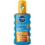 Nivea sun protect and bronze СЛЪНЦЕЗАЩИТНО МЛЯКО СПРЕЙ ЗА ТЯЛО spf 20 200 МЛ. spf20/ spf30/spf50 200мл