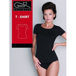 Gatta Дамски топ T-shirt-Koszulka-WhiteV-63830-White - Черен, размер M