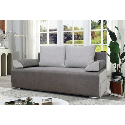 Голд - Аполо Разтегателен диван Валенсия сив