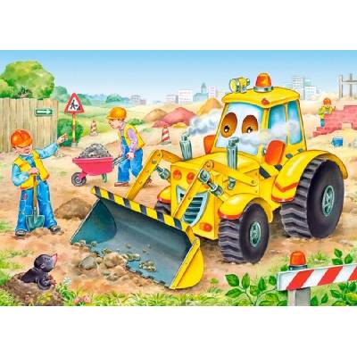 Castorland maxi Bagr 20 dielov