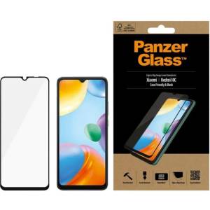 Panzer Стъклен протектор PanzerGlass - Redmi 10C, черен (5711724080609)