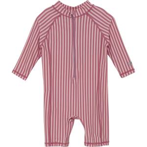 Huttelihut Детски цял бански от ликра (UV защита) Huttelihut Kid's Swim Suit L/S UV60 Lycra - Rose - размер 92 (EU) (750-2715-0215)