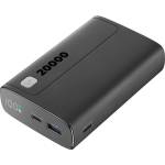 Cellularline Външна батерия Cellularline - Elite, 20000 mAh, 20W, черна (15201)