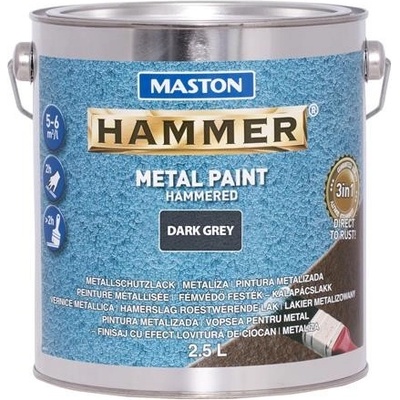 Maston Hammer Hammered Paint 250ml Kladivková zlatá