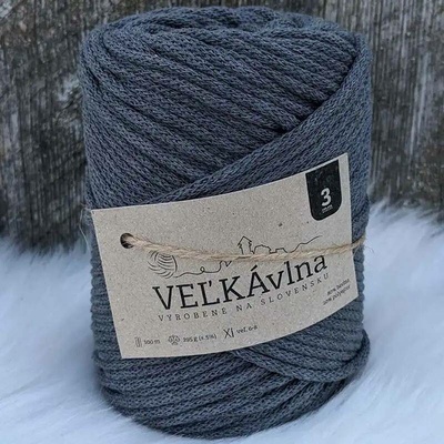Velká vlna Špagát 3mm Ocel