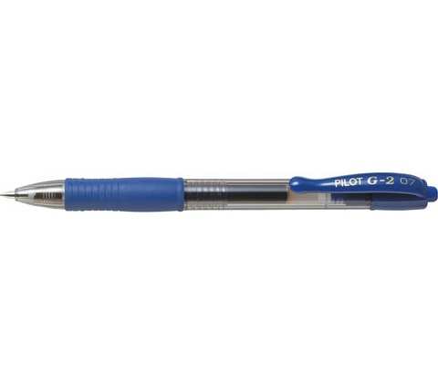 Pilot G-2 modrá