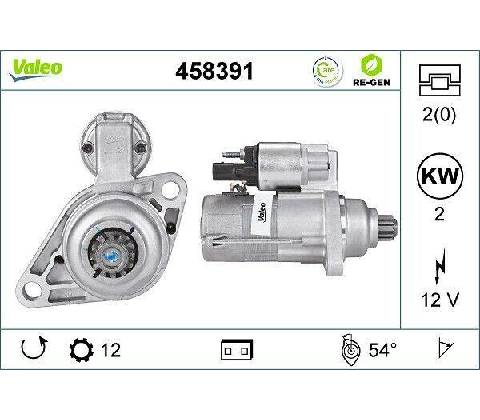 Startér VALEO 458391