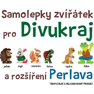MitroCzech samolepky pro divukraj a rozšíření perlava