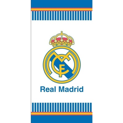 Real Madrid FC Osuška Real Madrid biela 70 x 140 cm