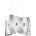 SLAMP ПЕНДЕЛ la lollo m 40w led 2700k БЯЛ (lalsm00wht01t00nmt)