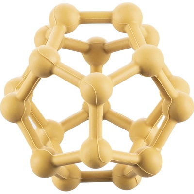 Zopa Silikonové kousátko Atom, Mustard Yellow 3