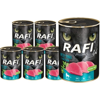 Rafi Cat Adult Sterilised s tuniakom 24 x 400 g