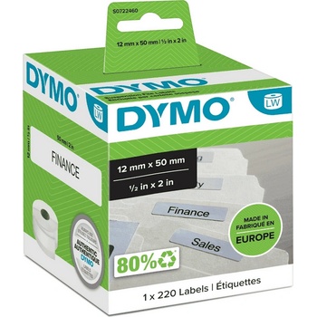 DYMO Етикети за папки за етикетни принтери Dymo Label 99017 / S0722460 - PN S0722460 (S0722460)