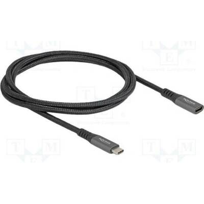 Delock 80022 dvousměrný USB C zásuvka USB C vidlice zlacený 1m