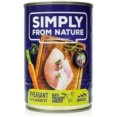 Simply From Nature Adult Bažant s mrkví 7 x 400 g