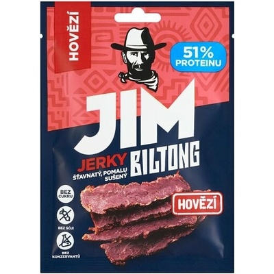 Jim Jerky Biltong sušené hovädzie mäso 20 g