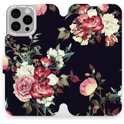Mobiwear - Apple iPhone 16 Pro Max - VD11P Růže na černé