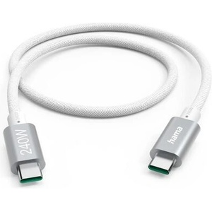 Hama Кабел за зареждане, USB-C - USB-C, 240 W, USB 3.2 Gen1, 5Gbit/s (HAMA-201721) - megamag