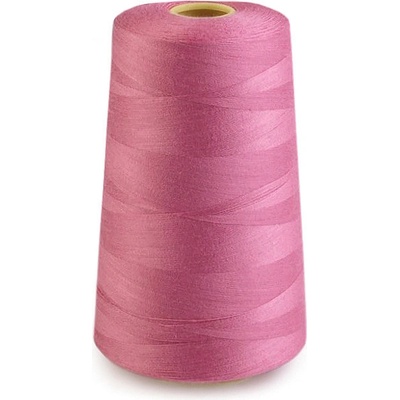 Polyesterové nitě pro overlocky i klasické šití návin 5000 yards PES 40/2 Varianta: 556 Begonia Pink, Balení: 1 ks