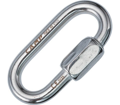 Camp Oval Quick Link Zinc