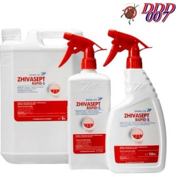 Image 1 of ЖИВАС ООД ЖИВАСЕПТ РАПИД s за бърза дезинфекция на повърхности в рискови зони