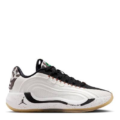 Баскетболни кецове Air Jordan Kids' Luka Basketball Trainers - White/Green