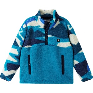 Reima Детски поларен пуловер Reima Kid's Muhku Fleece Sweater Fleece jumper - Sparkly Blue - размер 110 (EU) (704-6306-0312)