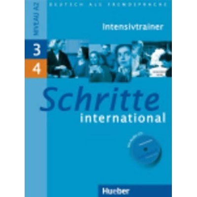 Schritte international 3 a 4 cvičebnica nemčiny vr. audioCD Intensivtrainer