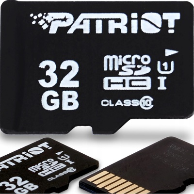 PATRIOT microSDHC Class10 32GB SF32GMDC10
