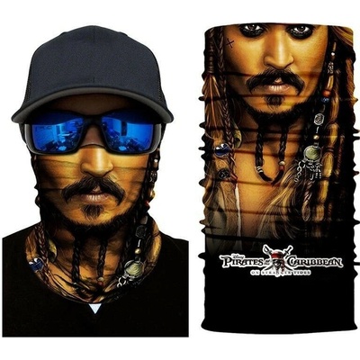 Nákrčník Jack Sparrow Piráti z Karibiku